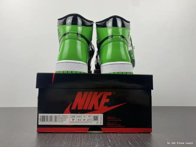 Jordan 1 High Air Pine 555088-030 Green OG 0615